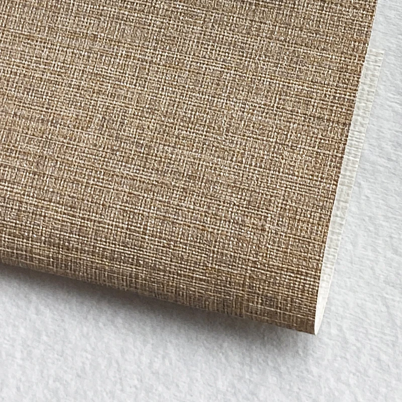 Eco Friendly PVC Wall Paper Cloth Fabric Backed Vinyl Wallpaper Rolls for Home Hotel Interior Wall Decoration