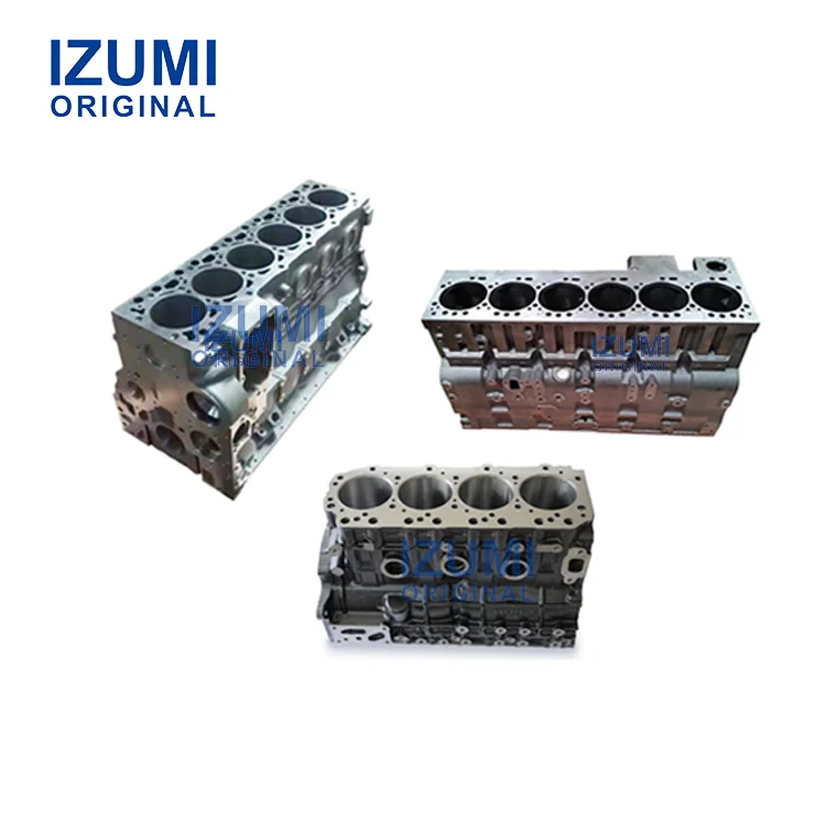 IZUMI ORIGINAL Cylinder Block 6D95 6D95A 6D102 6D105 6D107 6D108 6D110 6D125 6D140 6D155 6D170 Engine Parts FOR KOMATSU