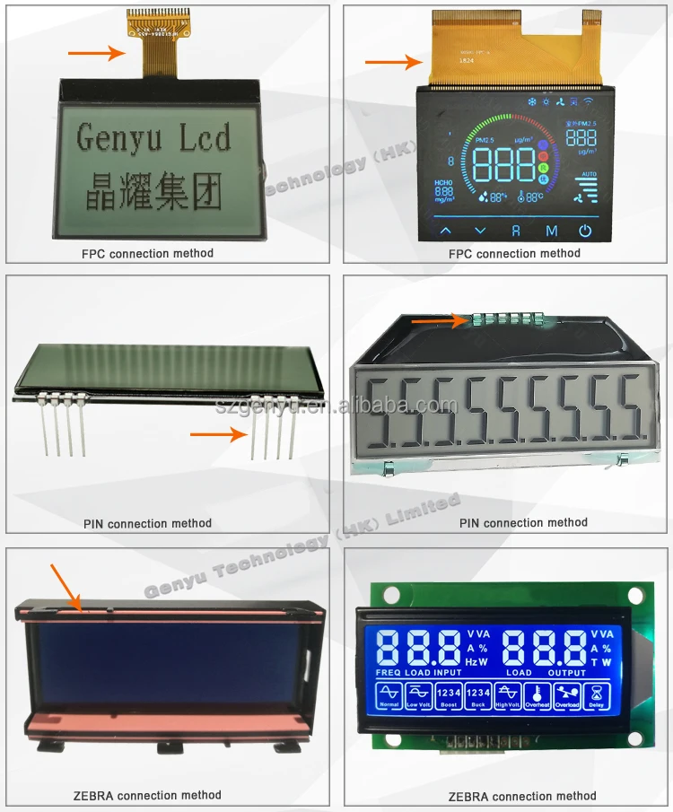 LCD Connection Methods
