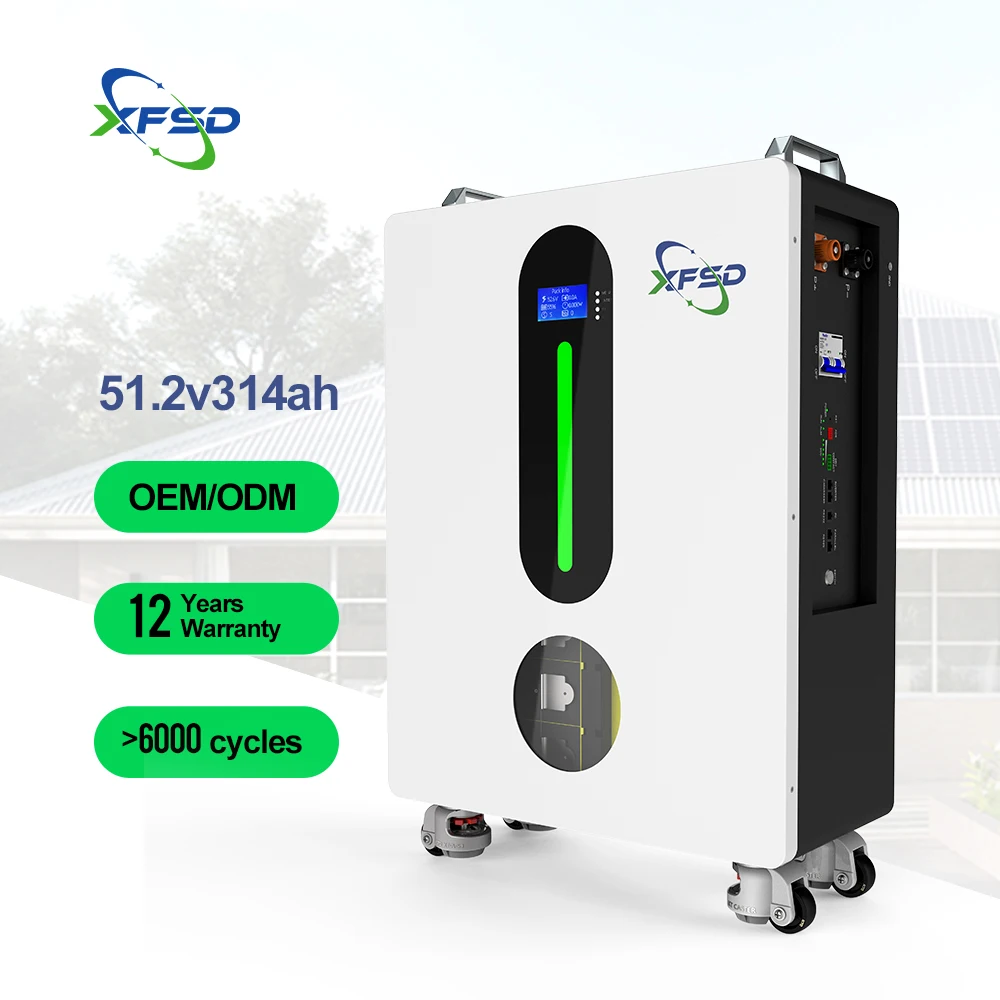 51.2V 15kWh Smart Wheeled Battery: LiFePO4, 48V/300Ah, Solar Storage