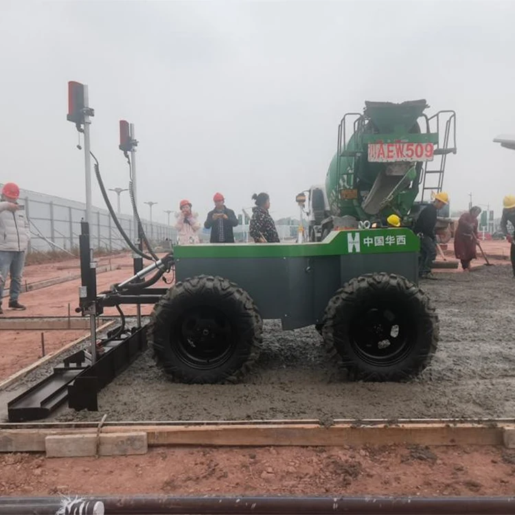 Vibratory Floor Paving Concrete Laser Screed Concrete Screed Automatic Floor Levelling Machine Leveling Paver