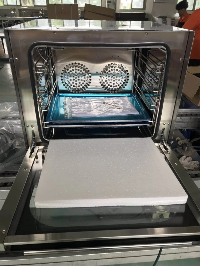Table Top 3 Trays Electric Convection Oven Industrial Bakery Convection Oven with Steam Function