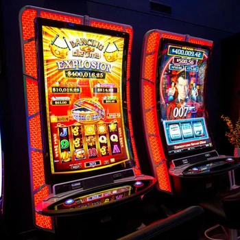 88 Fortune Dancing Drums Slot Game Machine With Luxury Slot Cabinet ...