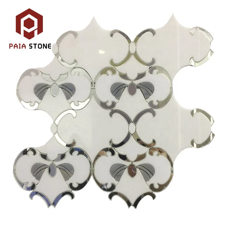 product stone high quality white marble mosaic-3
