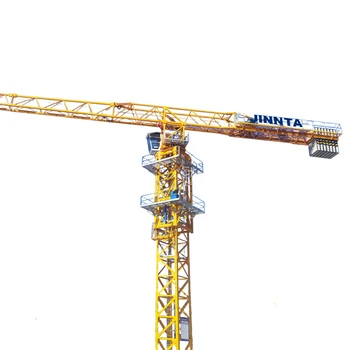 JINNTA CE  250KNM Tower Crane Flat-Top Tower Crane Factory Hot Sale Bath Liquid-Adding System Construction Crane Tower