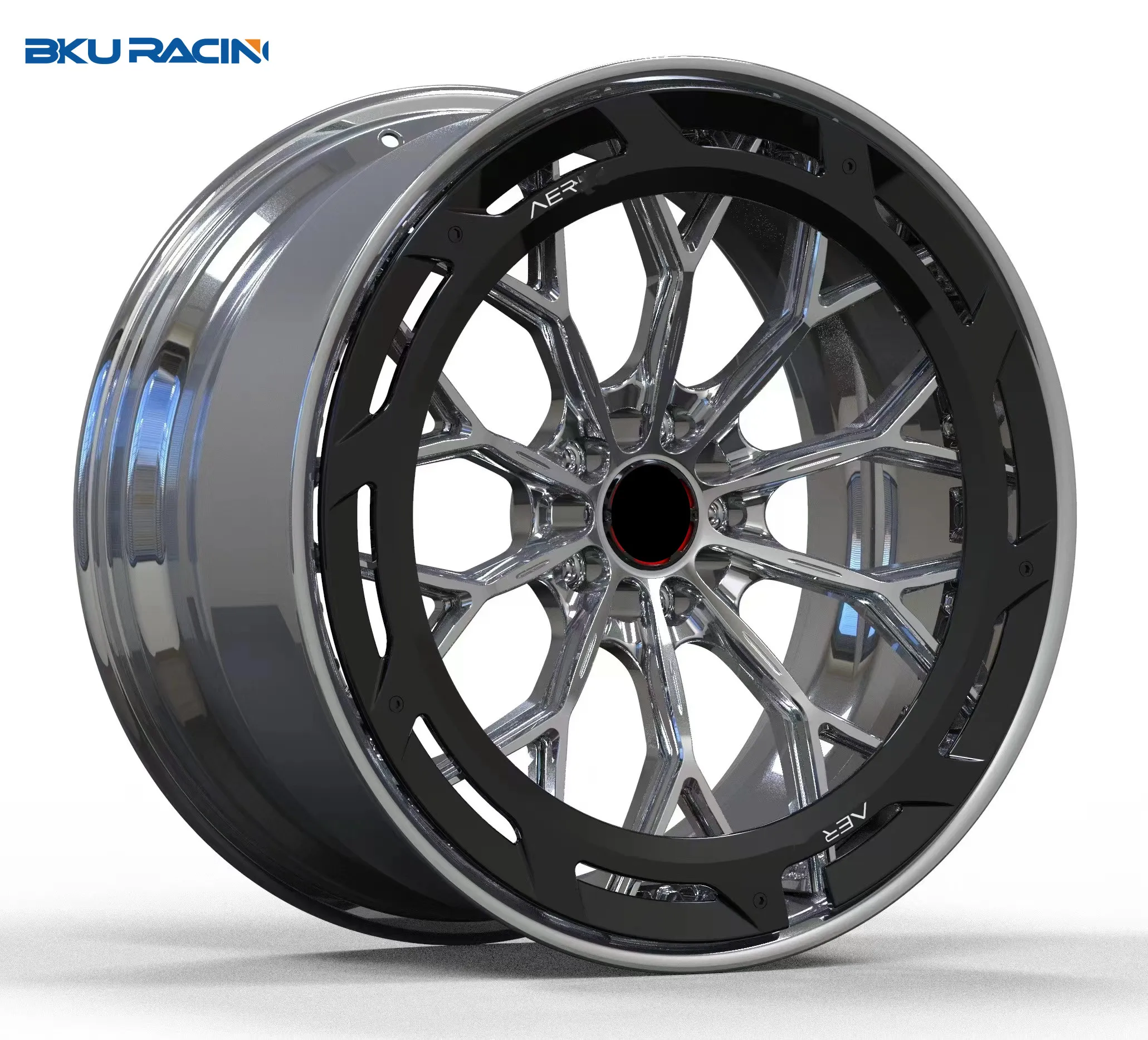 Bku Racing ล้อรถโดยสาร5x120 5x112,19 20 21นิ้ว2ชิ้นทำจากอัลลอยสำหรับ ...