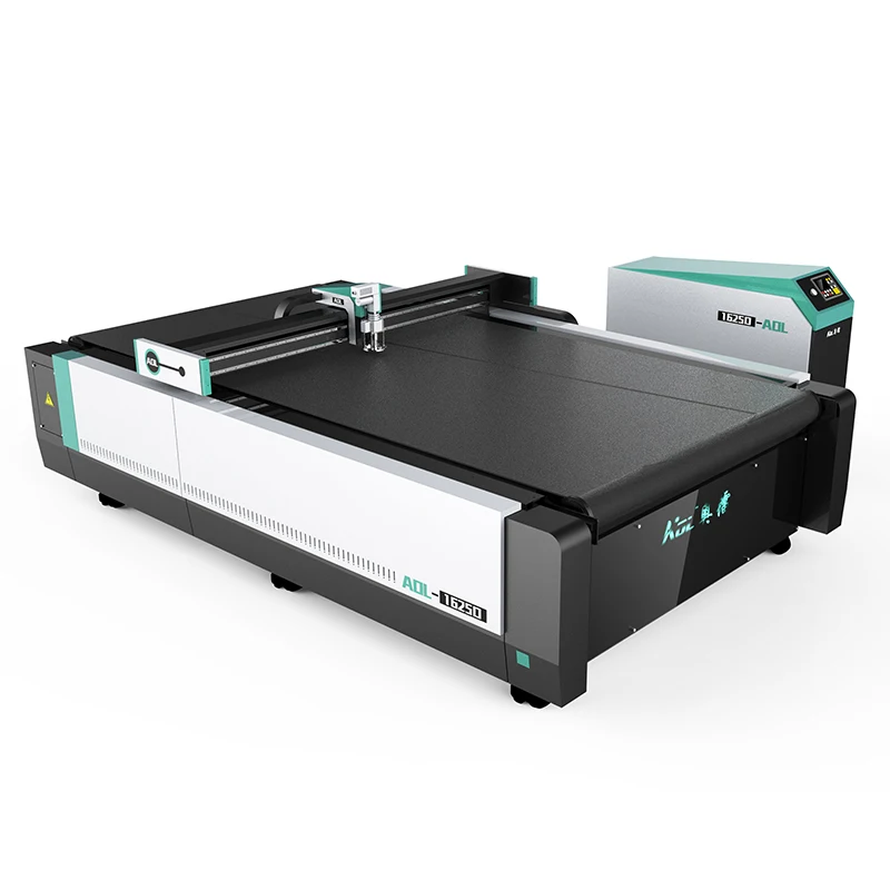 1625 Digital Automatic Oscillating Apparel Pattern/textile/cloth/garments Round Knife Cnc Upholstery Fabric Cutting Machine