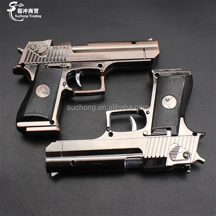 2024 Desert Eagle Beretta Metal Gun Shaped Lighter Pistol Butane Torch