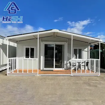 40Ft 20Ft Prefab Portable Villa Foldable Mobile Home Folding Shipping Prefabricated Expandable Container House 2 3 4 5 Bedroom