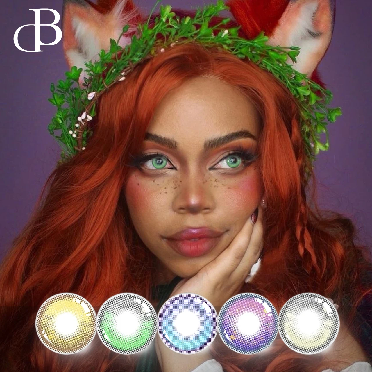 AFancy Pro Wholesale Glassball Yearly Cheap Big Eye Color Contact Lenses