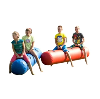 Outdoor Team Building Interactive Inflatable Jumping Sausages Event Inflatable Racing Walking Tube for Sale