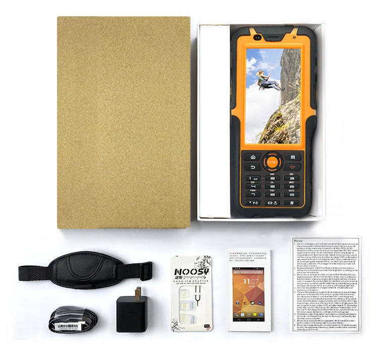 Hugerock S50 Rugged Handheld Pda Waterproof Industrial Mobile Android13