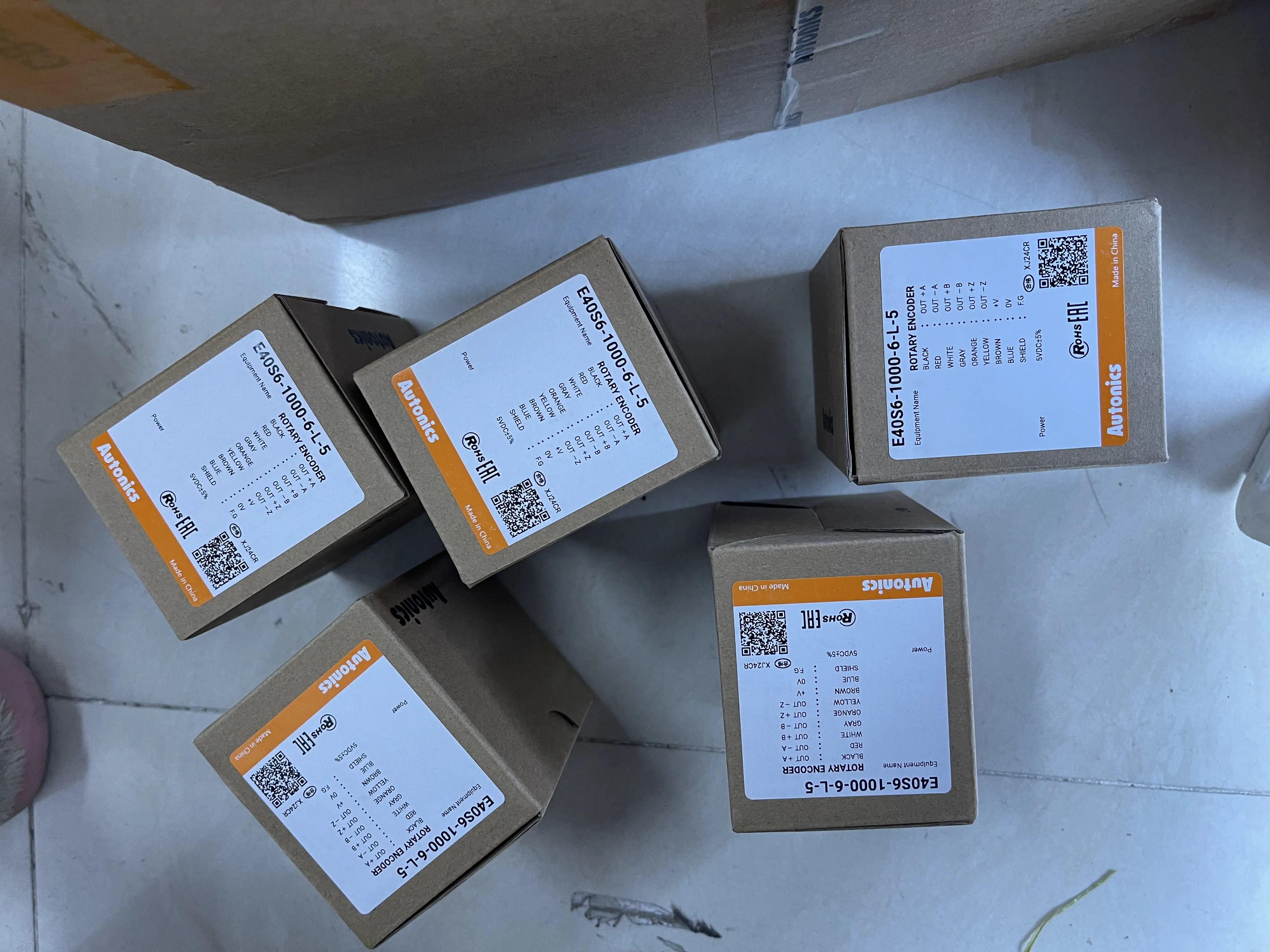 Autonics Rotary Encoder E40S6-1000-6-L-5 Autonics Rotary Encoder E40S6-1000-6-L-5