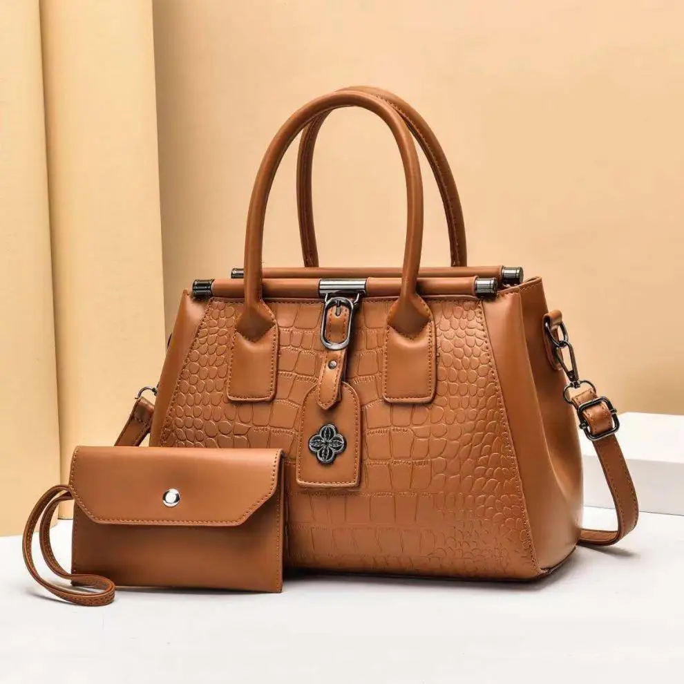 Elegant Crocodile Pattern Luxury Handbags For Women Tote Bags Ladies ...