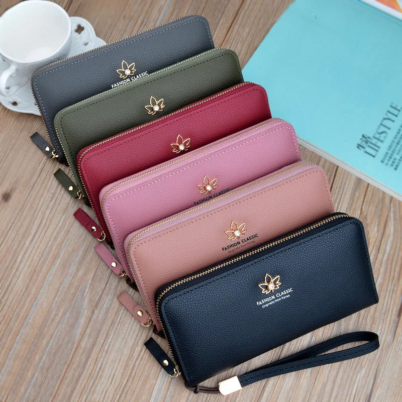 High Quality Luxury Leather Tassel Women's Credit Card Holder Wallet