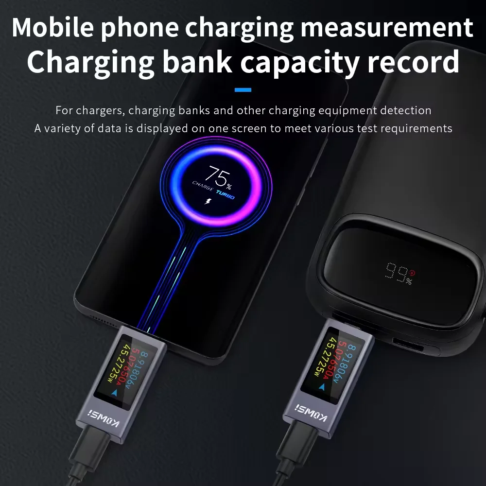 FNIRSI FNB58 voltmètre numérique ampèremètre testeur USB TYPE-C