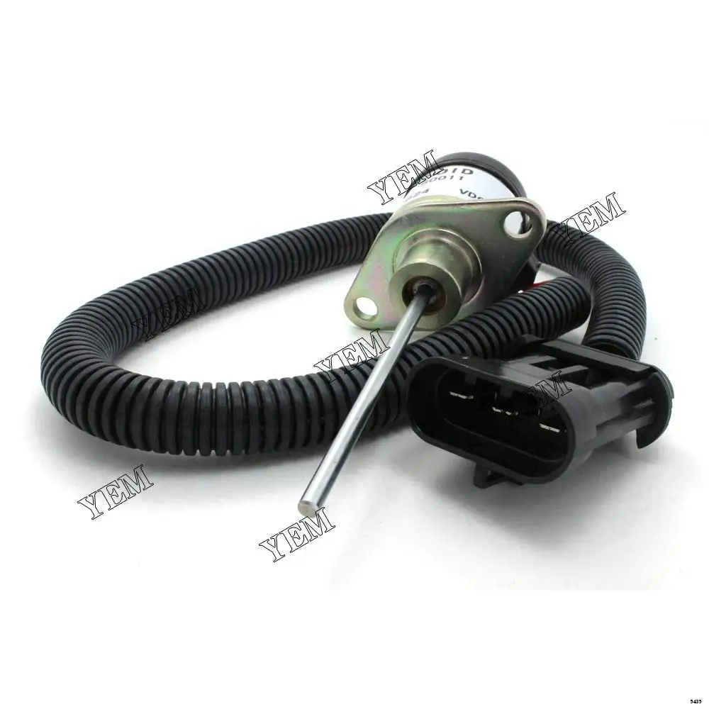 Fuel Shut Off Stop Solenoid 1E152-60011 for Kubota Construction Machinery Parts