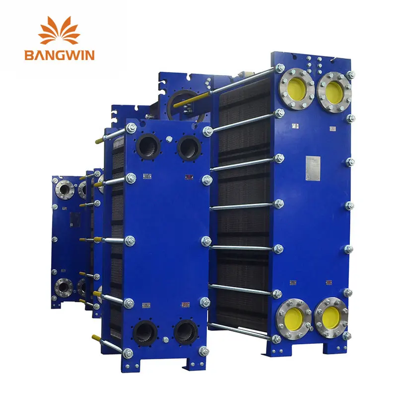 Factory Cheap Price Water Jacket Heat Exchanger Semi-welded Brazed Plate Heat Exchanger