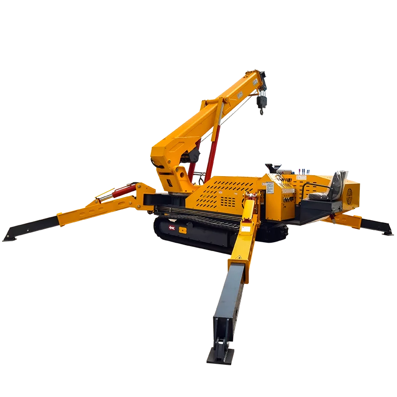 Lightweight Spider Crane with Easy Transport