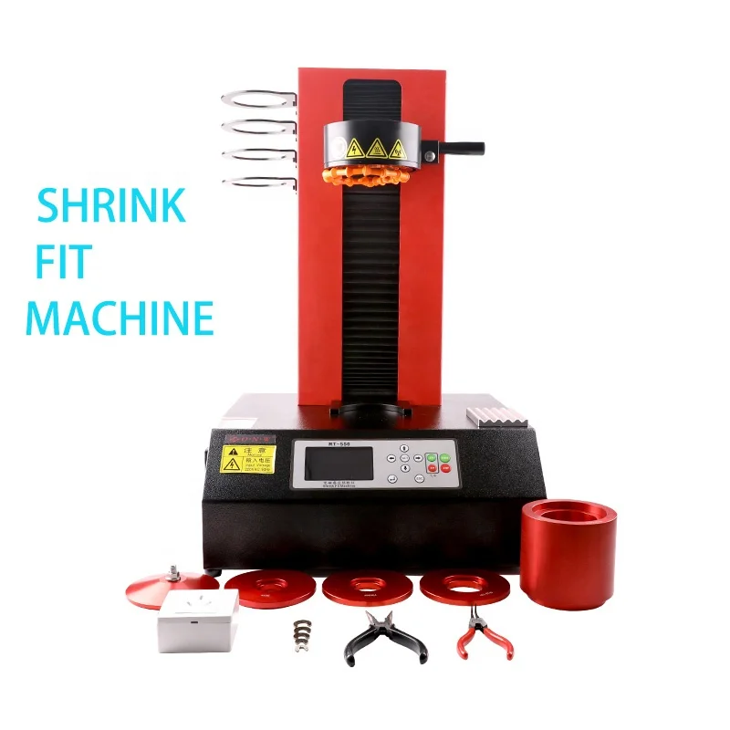 Machine Shrink Fit Easy to Operate ST500 Electromagnetic Induction Shrink Fit Machine With Cooling