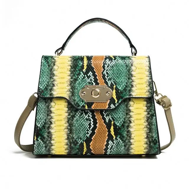 small snakeskin purse