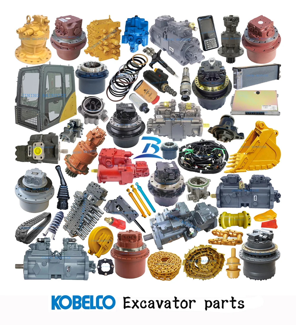 Kawasaki M5X130CHB Swing Motor for Kobelco SK200-8 Excavator