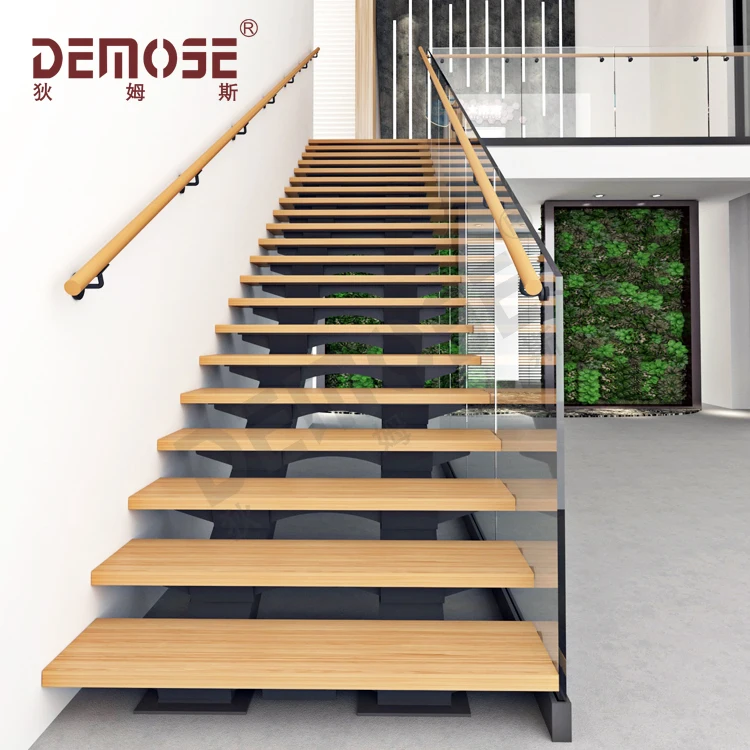 Сборная компактная Маленькая деревянная лестница в стиле лофт