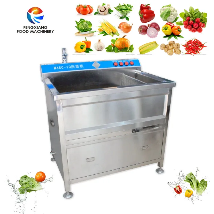 Wasc-10 Industrial Ozone Vegetable Fruits Washing Machine