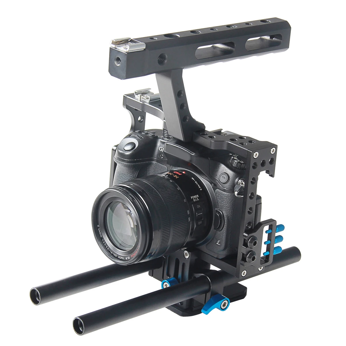 C5 Rig Move Hot C5 Vlogging DSLR Rig Aluminum Camera Cage Kit Aluminum Camera Cage ...