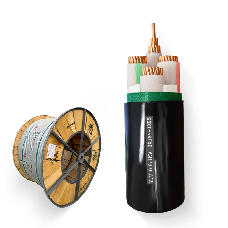 U1000 RO2V R2V Low Voltage 0.6/1kv 4 Core 25mm 70mm 95mm 120mm 150mm 185mm 240mm Xlpe Insulated Copper Wire Power Cables