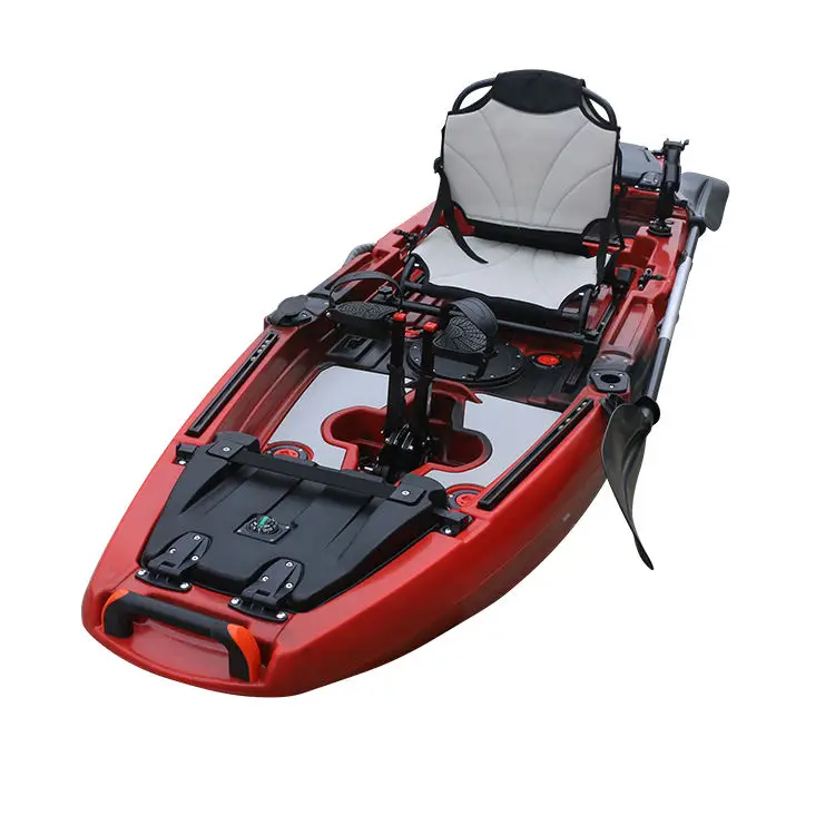 New Design 10ft Sit On Top Fishing Kayak With Rudder System Allpurpose