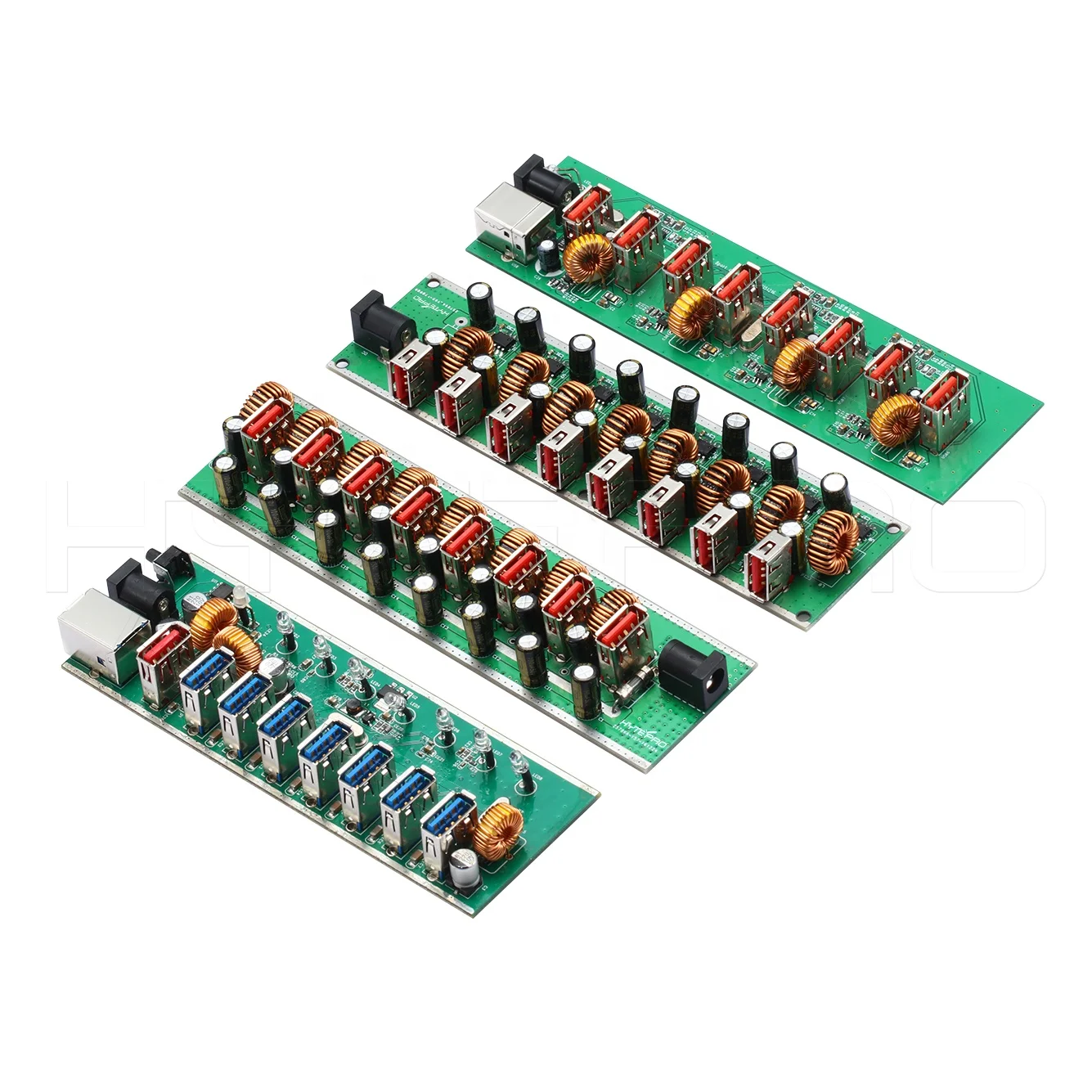 HytePro 94v0 Pcb Circuit Boards Schematic Design 8 USB Charger PCB Assembly