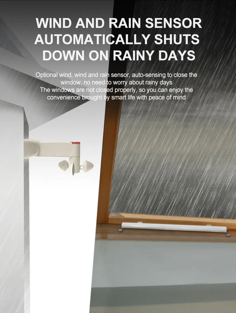 Automatic Double Chain Window Opener - Intelligent Control