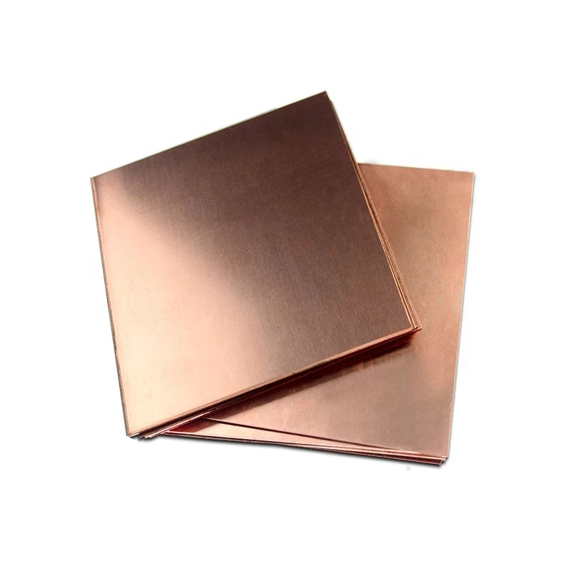Индивидуальный 99,99 чистый бронзовый медный листовой металл/пластина из чистой меди