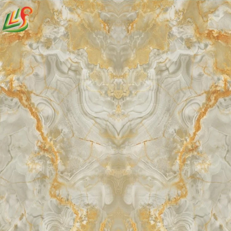 Open Book High Glossy Double UV PVC Wall Board Interior Marble Alternative