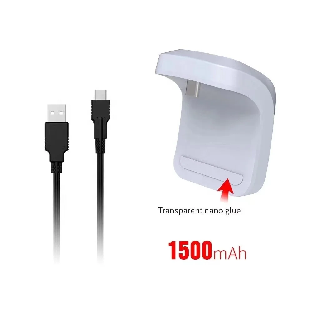 Premium Game Player Accessories Ps5 Controller Battery Pack Power Bank 1500mah Charging Kit Rechargeable Backup Type C Battery