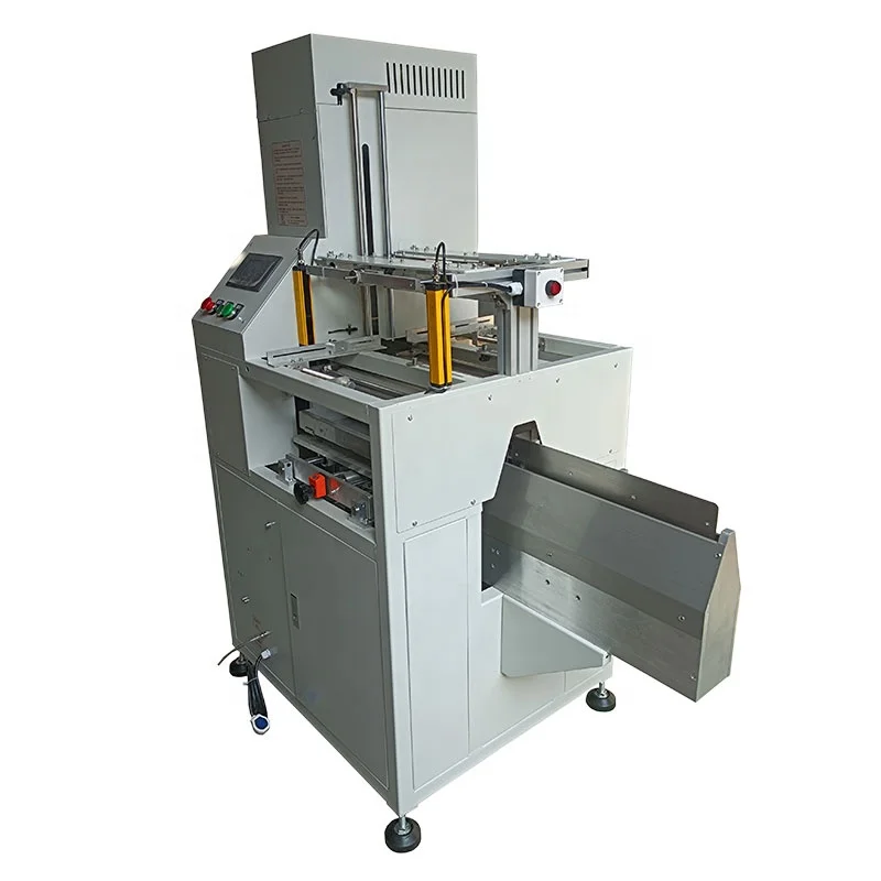 MADE in CHINA Notebooks Making Machine for Sale Soft Cover Leather Note Book Casing in Machine
