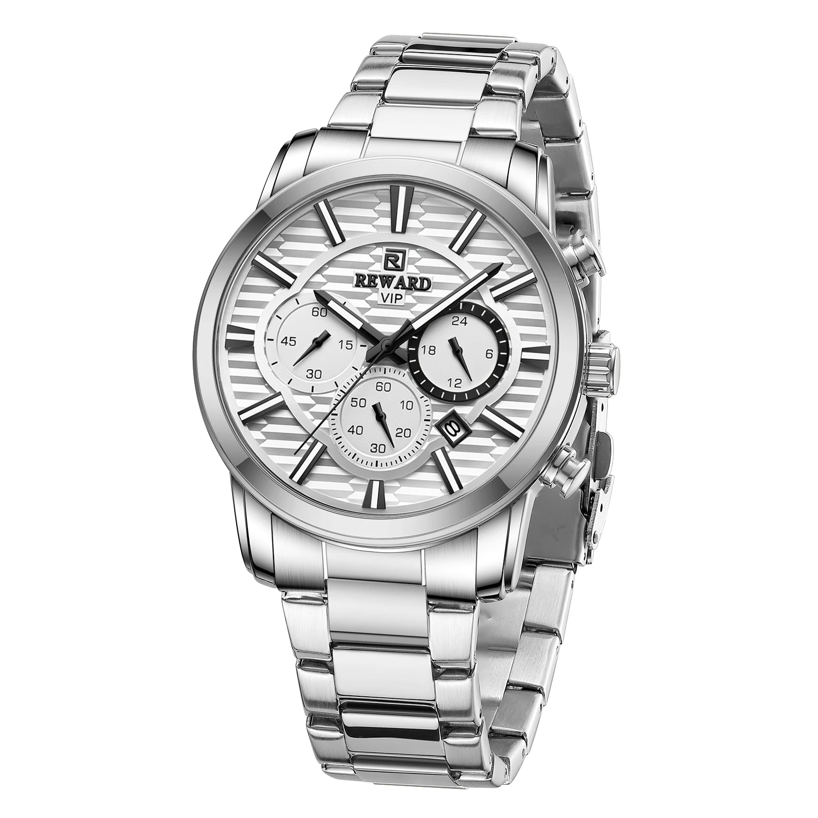 REWARD Men Wrist Watch Luxury Waterproof Guangzhou Watch Classic Stainless Steel Private Label Customize Logo Watches