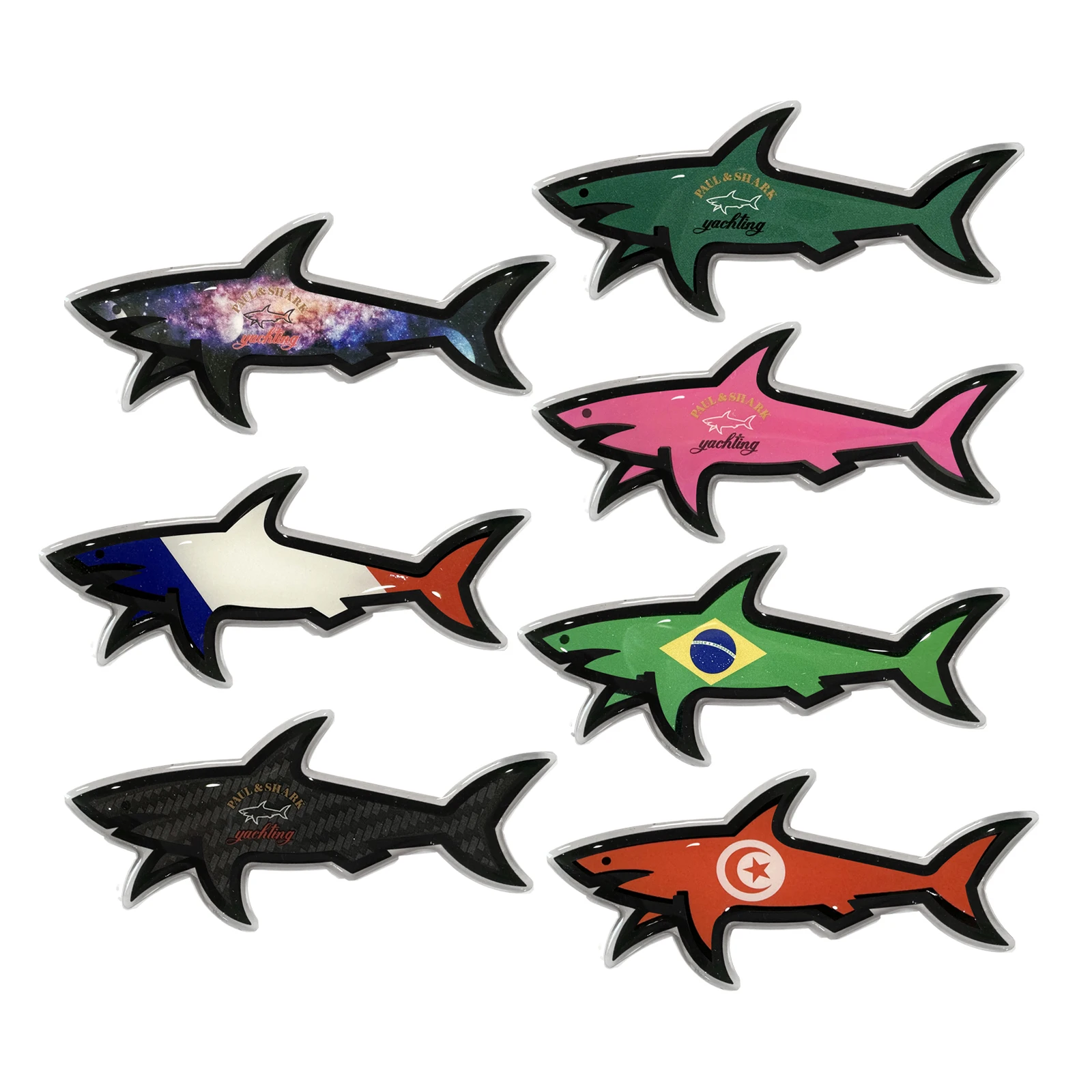 Fashionable Paul & Shark Yachting Stickers - Waterproof 3D
