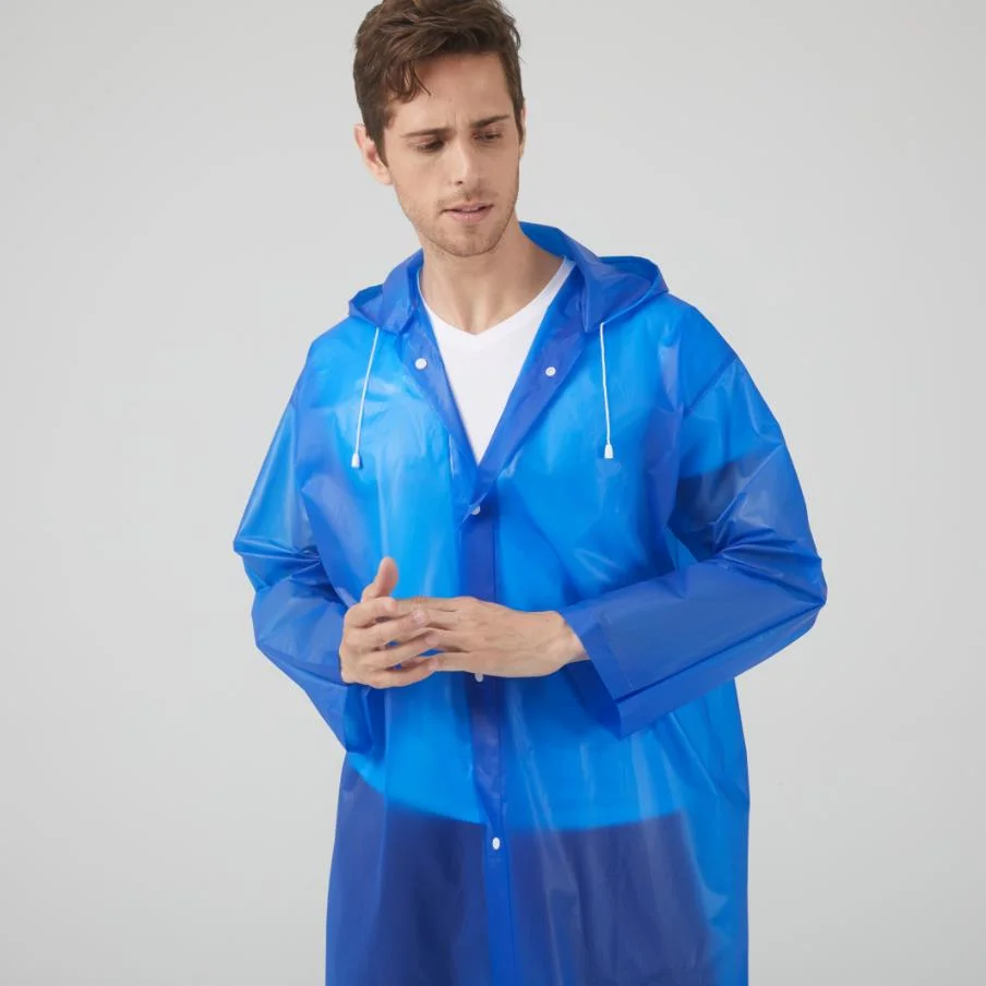 pvc/eva/peva waterproof rain coat/reusable rain poncho - buy pvc