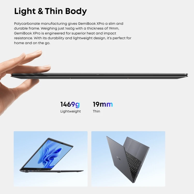 CHUWI Gemibook Xpro 14.1 Inch Laptop - 8GB+256GB Win 11