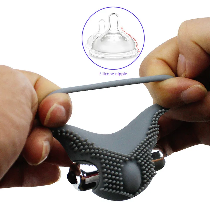 Premium Silicone Vibrating Cock Ring Rechargeable Penis Ring Adult Toys for  Men With Intense Vibration Settings Cock Ring