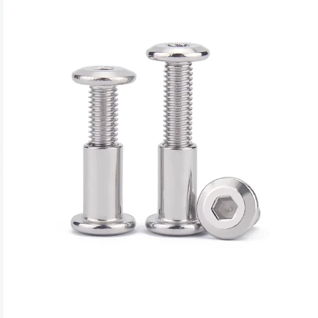 product fast supplier steel zinc plate countersunk head sex bolt binding post rivet stainless steel male and female screw chicago screw-63