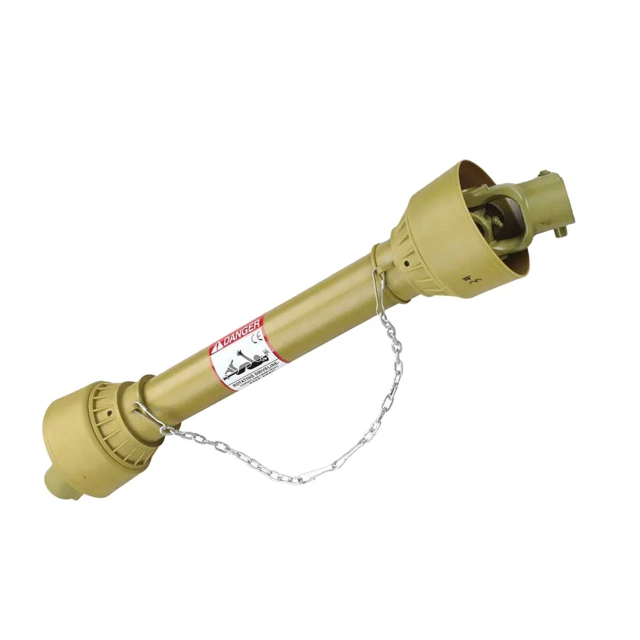 Agricultura Ejes agrícolas Tractor conducción spline Rotavator cardan Pto  eje con junta de ángulo ancho cubierta de eje de plástico