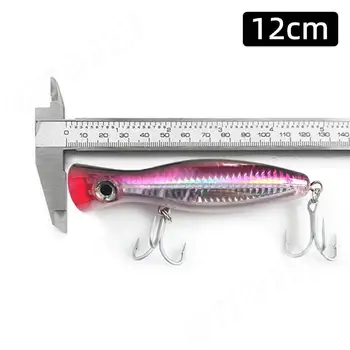 Wholesale 12cm 44g Polished Inner Bait Body Exquisite Packaging Cheery Wave Laser Gold Plating for Perch Manufactured Catfish – Lure – view 3
