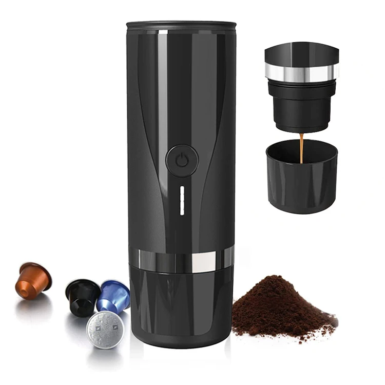 Portable Mini Smart Capsule Espresso Cappuccino Maker Custom Logo 5v 500g 6w ABS Manual Power for Outdoor Camping Car Hotel