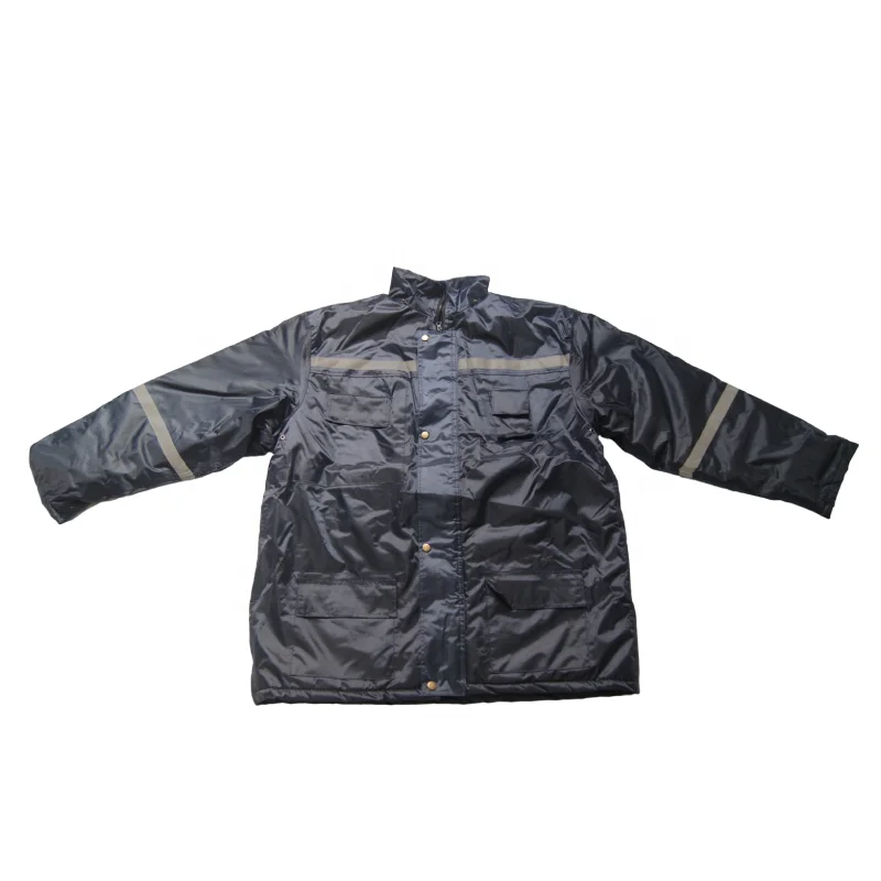 Winter Parka with Hood - Waterproof & Reflective Seaman Coat