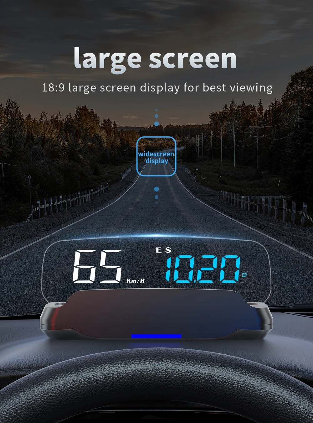 Multiple Interface Obd Gps Speedometer Smart Gauge Car Gps Hud C7 Head