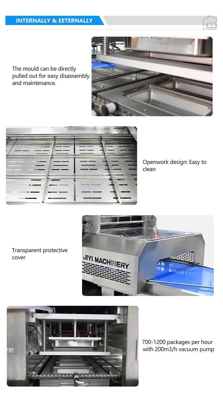 High Quality Automatic Modified Atmosphere Vacuum Sealing And Packaging