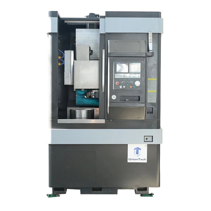 High Quality VTC50 VTC60 Vertical Cnc Lathe with GSK System with High Accuracy